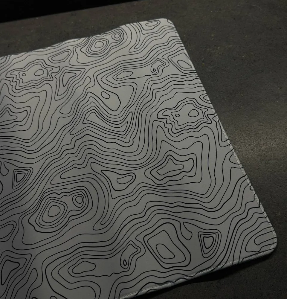 Mouse Pad, White with Lines — photo 2