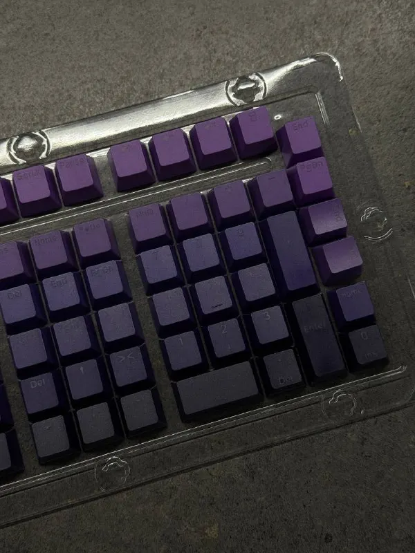 Keycaps, Purple Gradient — photo 2