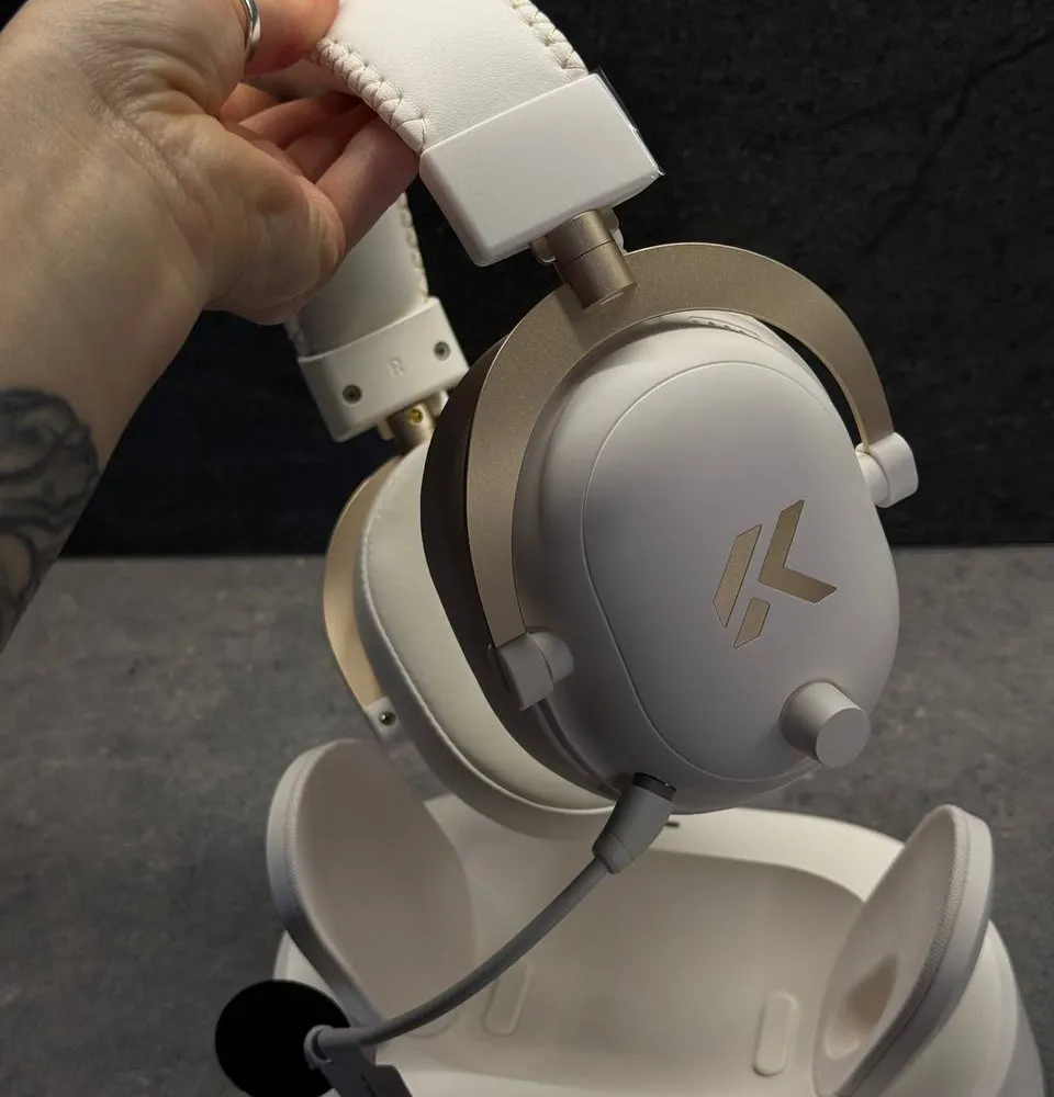 MCHOSE V9 Turbo+ Headphones, White — photo 2