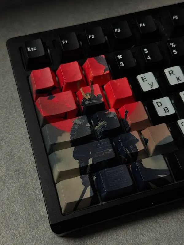 15-Key Keycap Set (Samurai Against the Moon) — photo 2