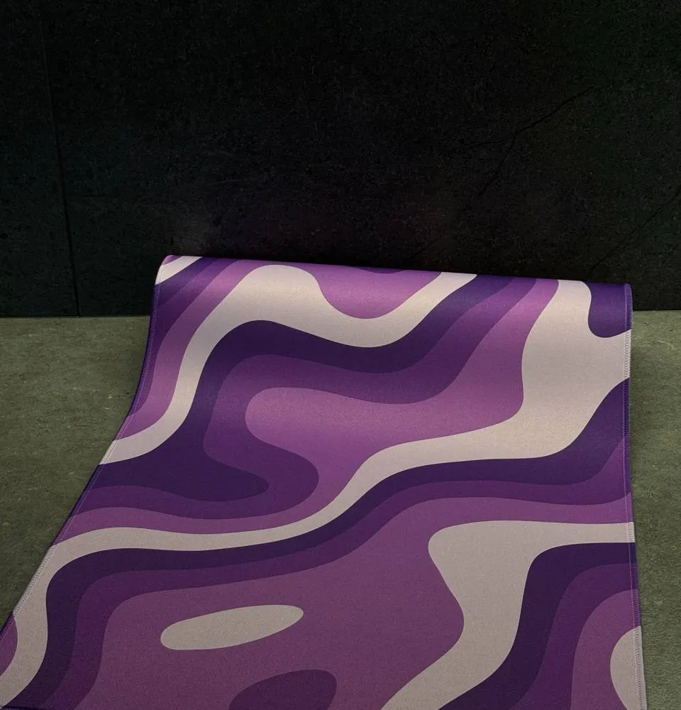 XL Mouse Pad, Purple Wave (desk-size) — photo 1
