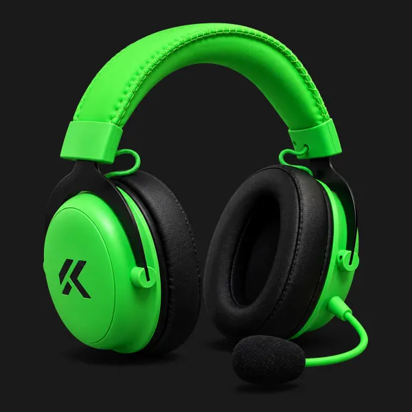 MCHOSE V9 Pro 2 Headset, Green